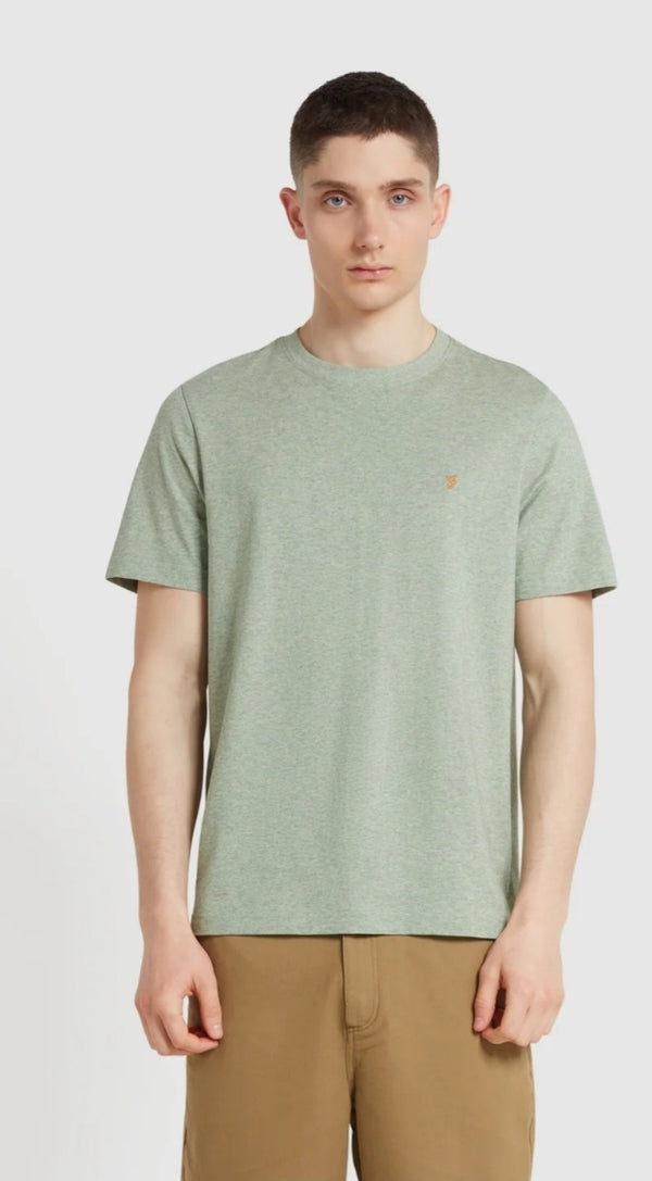 Farah Danny SS Tee Balsam Marl www.q23menswear.com