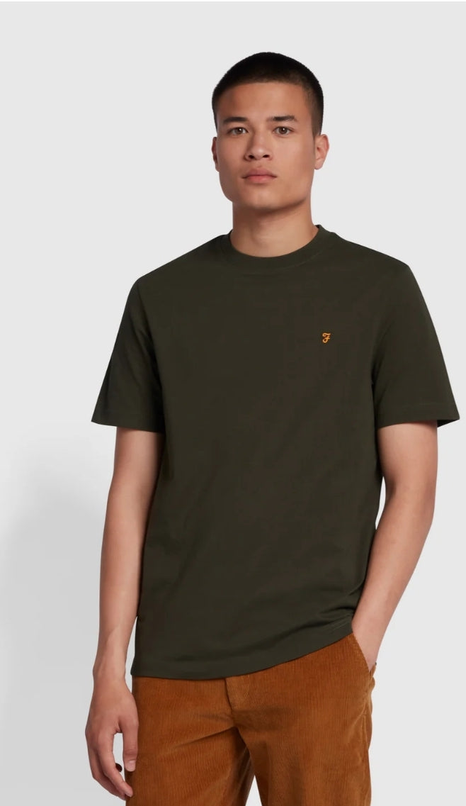 Farah Danny Tee Evergreen www.q23menswear.com