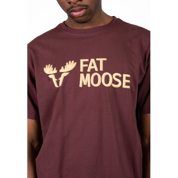 Fat Moose FM2672 Tee Plum www.q23menswear.com