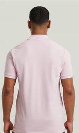 GStar Dunda Overdyed Slim Polo Burnished Lilac