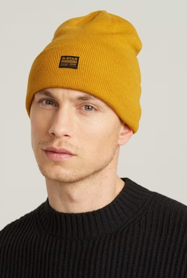 GStar Effo Beanie Yellow www.q23menswear.com