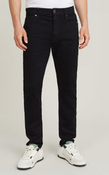 GStar RAW 3301 Pitch Black Silm Jean www.q23menswear.com