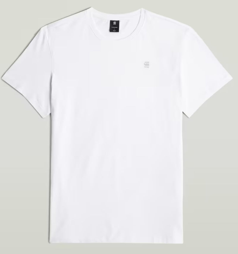 GStar RAW Base Tee White www.q23menswear.com