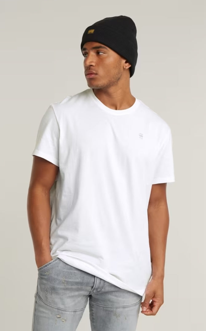 GStar RAW Base Tee White www.q23menswear.com