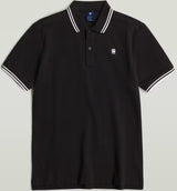 GStar RAW Dunda Polo STP Black www.q23menswear.com