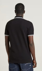 GStar RAW Dunda Polo STP Black www.q23menswear.com