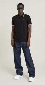 GStar RAW Dunda Polo STP Black www.q23menswear.com