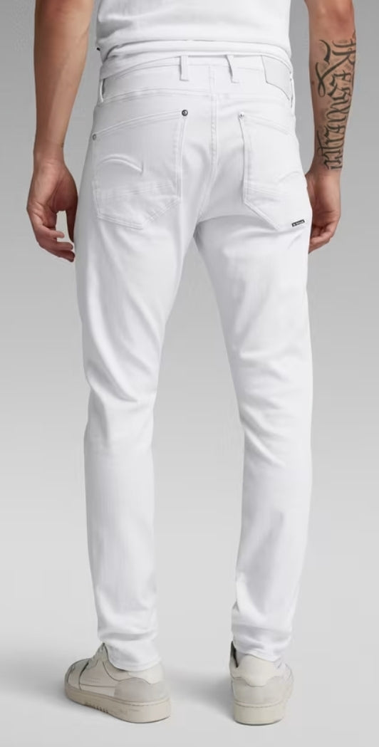 GStar Revend FWD Skinny Jeans White Q23 Menswear Galway