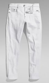 GStar Revend FWD Skinny Jeans White Q23 Menswear Galway