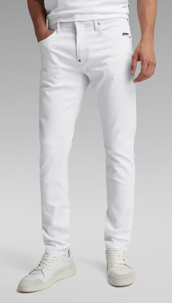 GStar Revend FWD Skinny Jeans White Q23 Menswear Galway