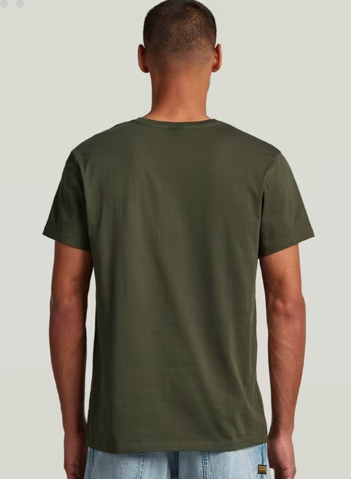 GStar Base Tee Asfalt www.q23menswear.com
