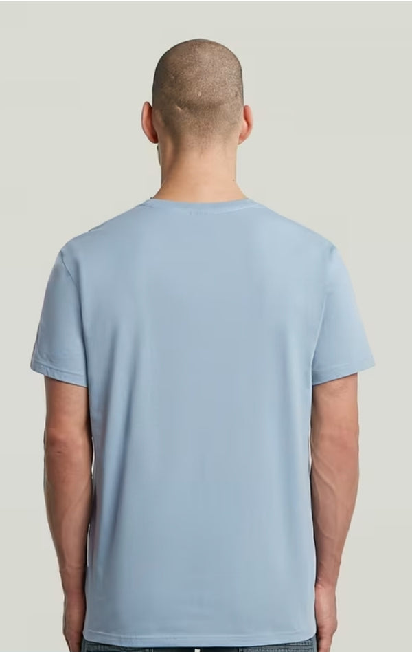 GStar Base Tee Ash Blue www.q23menswear.com