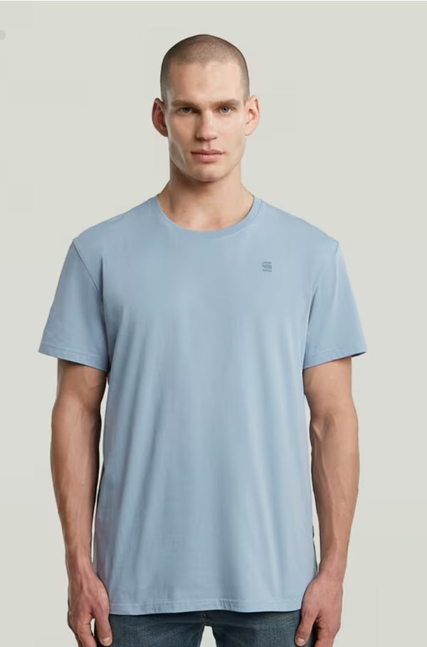 GStar Base Tee Ash Blue www.q23menswear.com