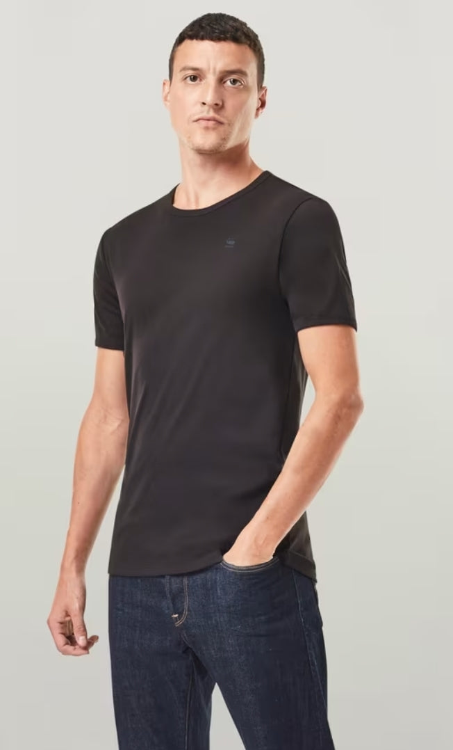 GStar RAW Base Tee Black www.q23menswear.com