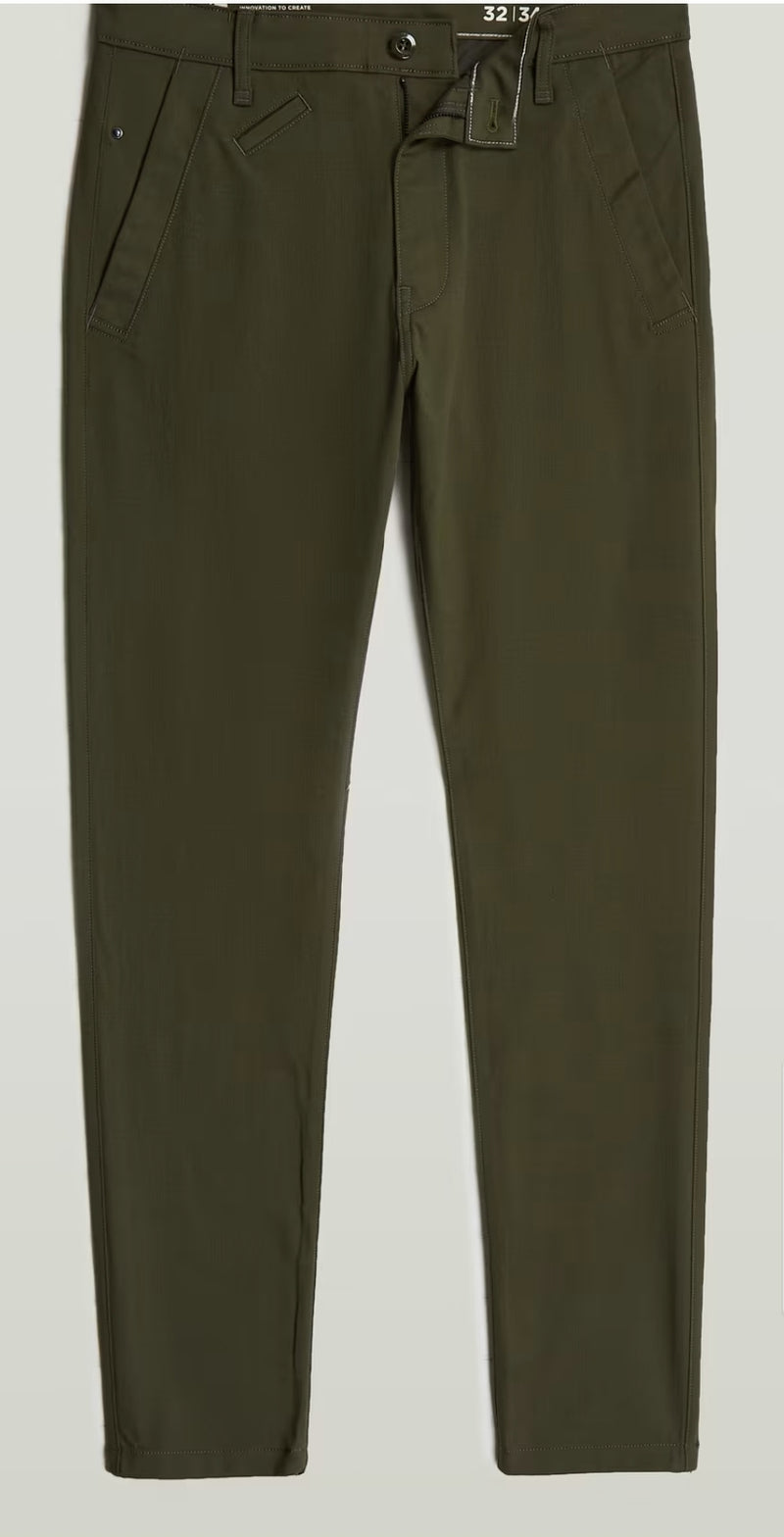 G Star bronson chino shadow olive asfalt www.q23menswear.com