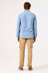 Garcia denim shirt b51085 www.q23menswear.com