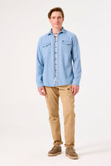 Garcia denim shirt b51085 www.q23menswear.com