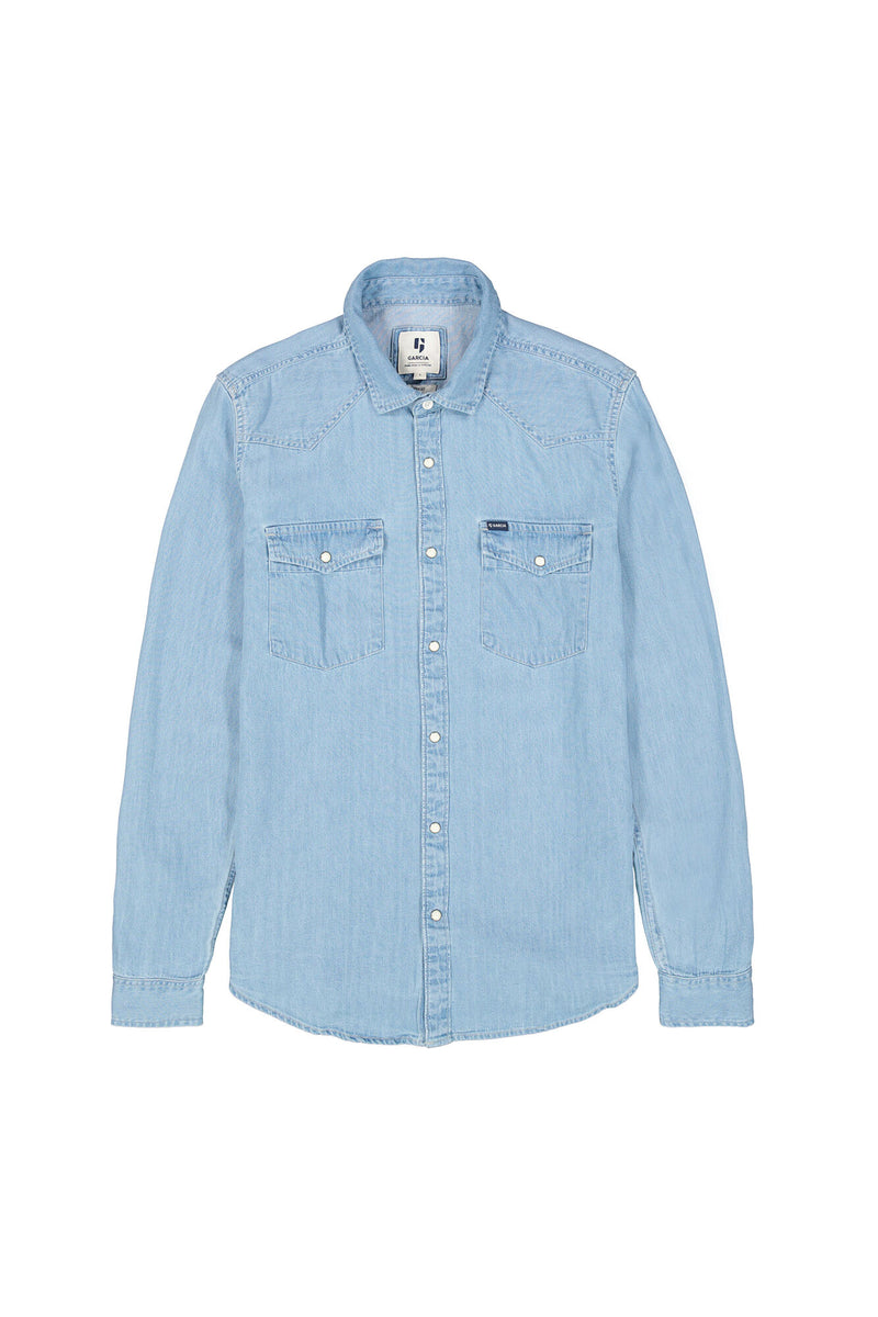 Garcia denim shirt b51085 www.q23menswear.com