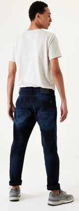 Garcia Rocko 690 Slim Jeans - Dark Used 3355 www.q23menswear.com