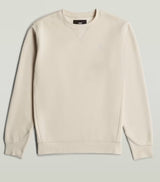 Beige sweatshirt on a light gray background