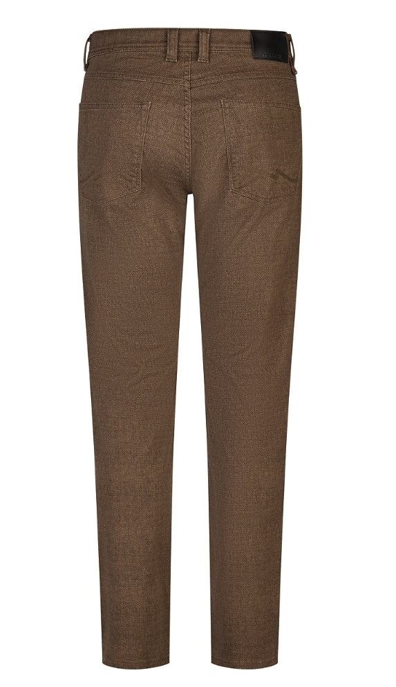 Brown pants on a white background