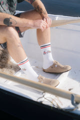 Lakor Red Maxi Bike Tennis Socks - Q23Menswear