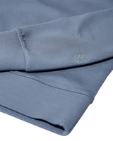 Mos Mosh MMG Abel Crew Sweat Flint Stone Blue - Q23Menswear