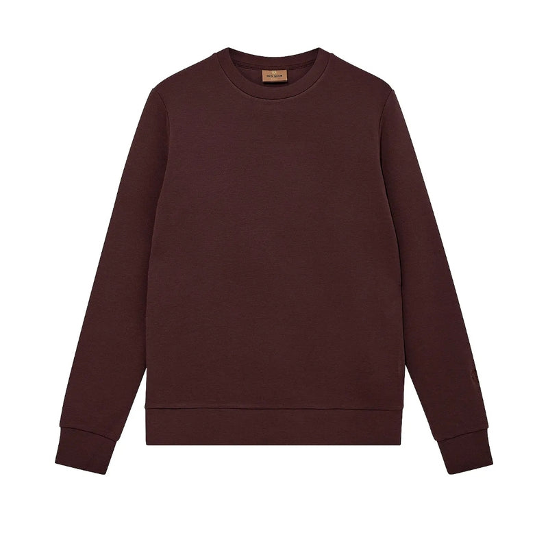 Brown sweatshirt on a white background