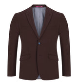 Ninety78 Cannes Suit Tapered Suit Jacket Bordo