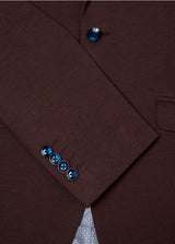 Ninety78 Cannes Suit Tapered Suit Jacket Bordo