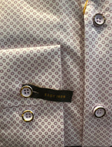 White-Label-Tapered-Shirt-Pink-Circles-82161 www.q23menswear.com