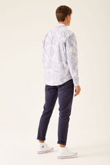 Garcia Shirt C31080 White Q23 Menswear Galway