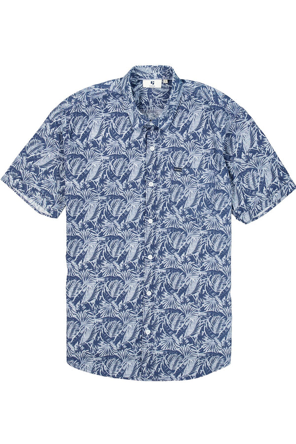Garcia Short Sleeve Shirt Navy C31090 Q23 Menswear Galway