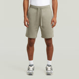 GStar Premium Core Sweat Shorts Grey - Q23Menswear