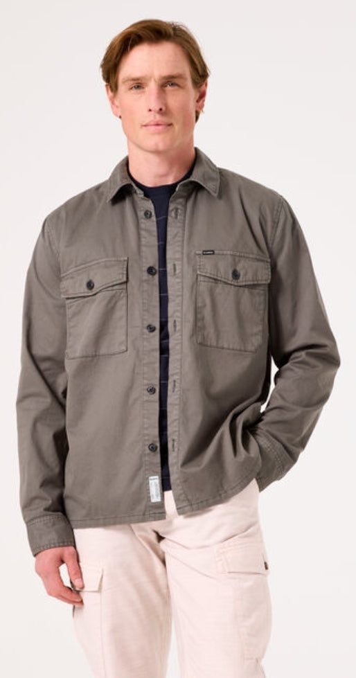 garcia overshirt sage green