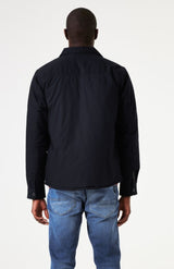 Garcia Quilted Overshirt Navy
