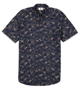 garcia navy printed shirt short sleeve