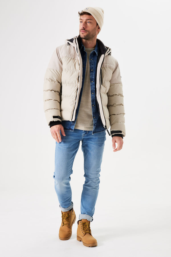 Garcia Jacket GJ410904 Winter White www.q23menswear.com