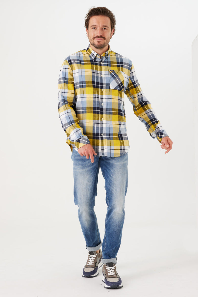 Garcia Check Shirt N41280 www.q23menswear.com