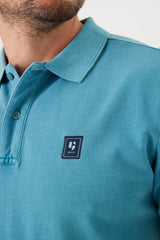 Garcia Teal Polo Z1105 www.q23menswear.com