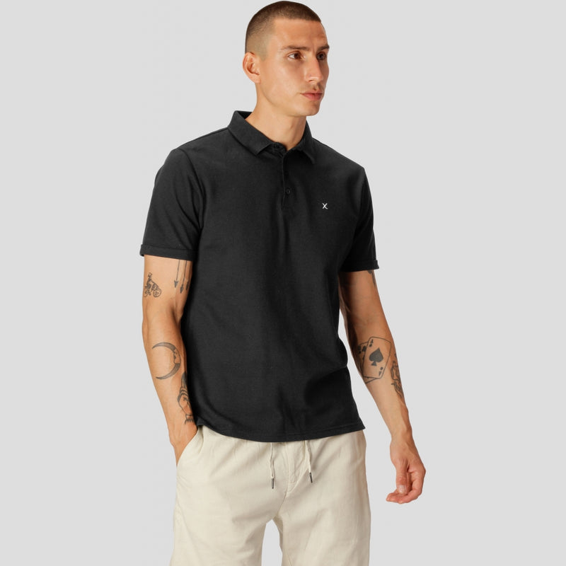 Clean Cut Copenhagen CC2059 Silkeborg Stretch Polo Navy www.q23menswear.com