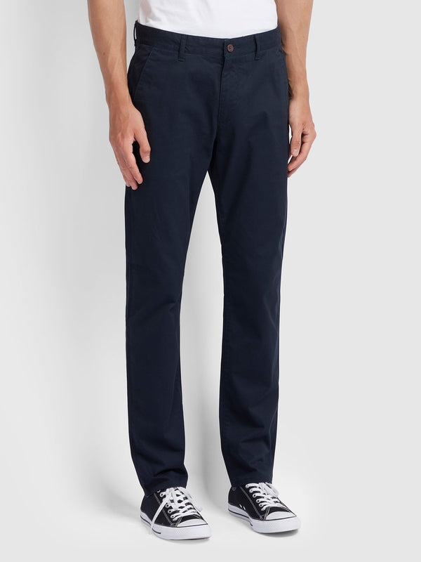 Farah Endmore Slim Chino Navy Q23 Menswear Galway