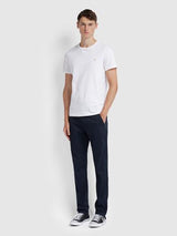 Farah Elm Regular Fit Twill Chinos In True Navy - Q23Menswear