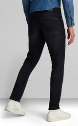 GStar 3301 Slim Jeans Dark Aged Q23 Menswear Galway
