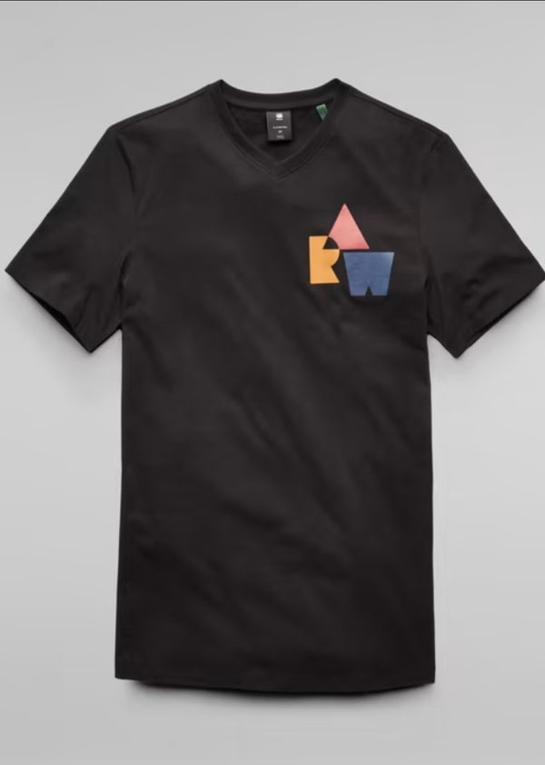 GStar RAW Chest Graphic Slim T-Shirt D21186 Q23 Menswear Galway