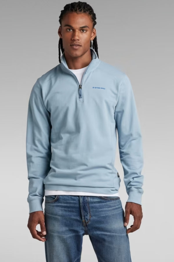 GStar RAW Aviaton Half Zip Lightweight Sweater Q23 Menswear Galway