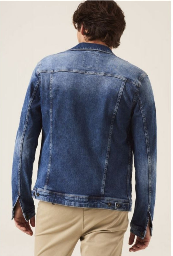 Garcia Slim Denim Jacket Raul www.q23menswear.com