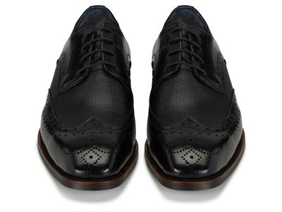BENETTI GEORGE BLACK SHOE - Q23Menswear