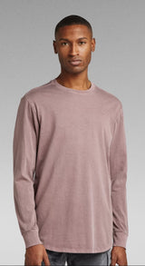 GStar RAW Lash T-Shirt in Grape Q23 Menswear Galway