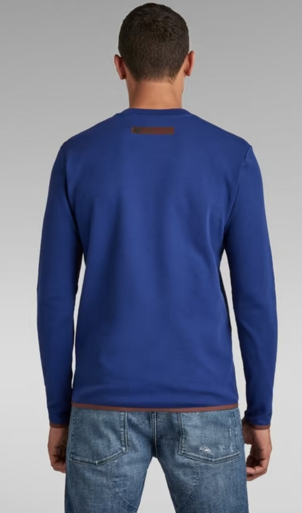 GStar Lightweight Slanted Pocket Sweater Q23 Menswear Galway